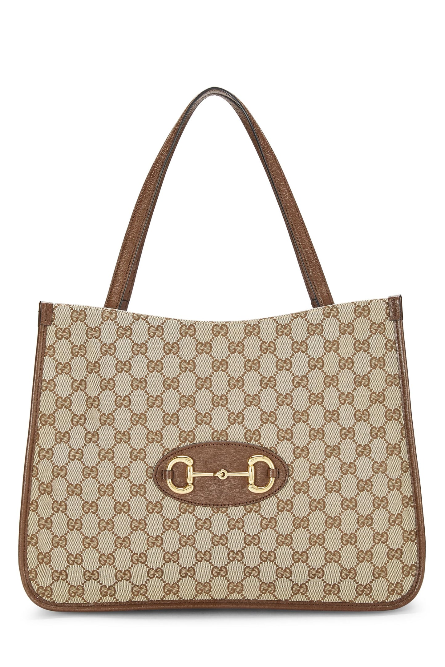Gucci,  Original GG Canvas 1955 Horsebit Tote, Brown