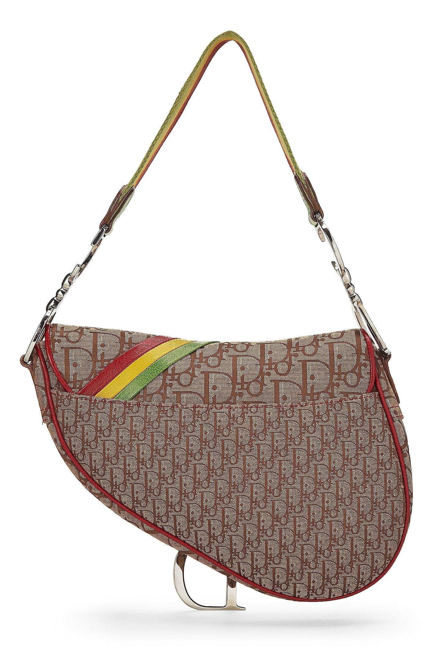 Dior,  Rasta Trotter Saddle Bag, Multi