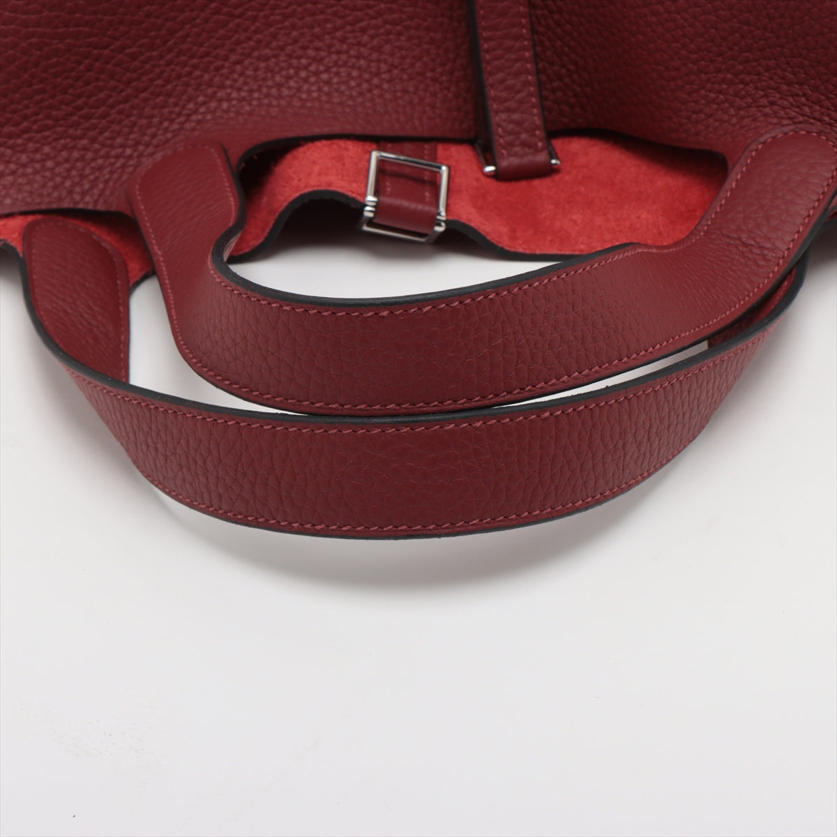 Hermes Picotin Lock MM clÃƒÆ’Ã‚Â©mence Rouge GrÃƒÆ’Ã‚Â¨ne Silver  U 2022