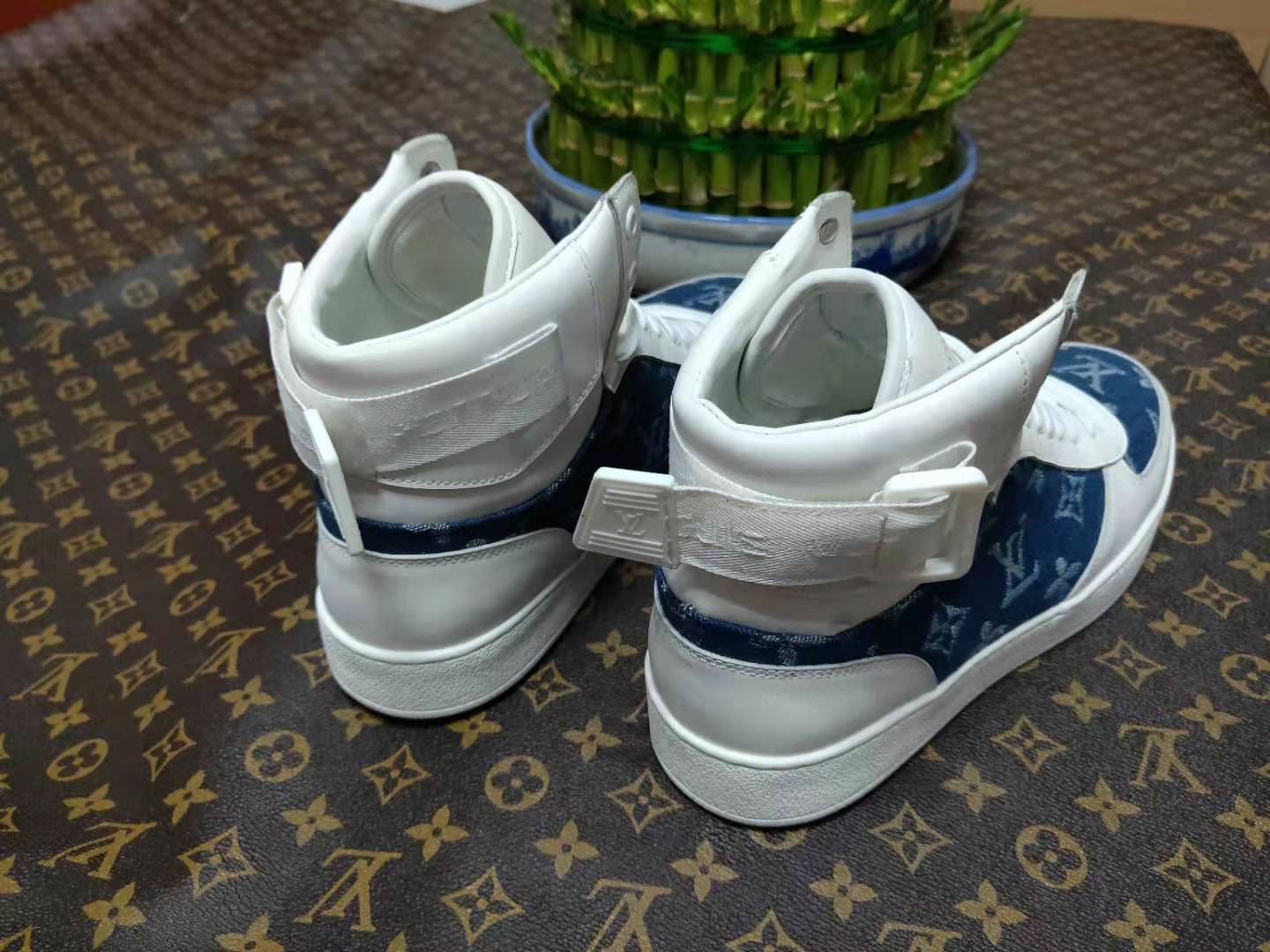 GLM - Luv Rivoli White Blue Sneaker