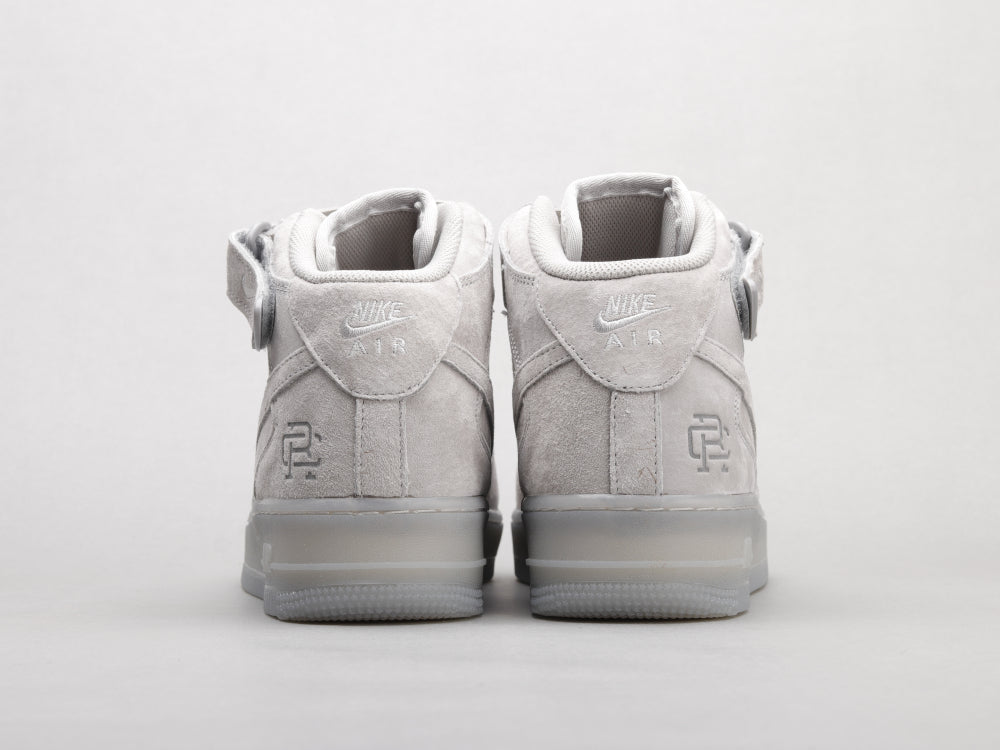 GLM - AF1 Mid-top grey suede Champion