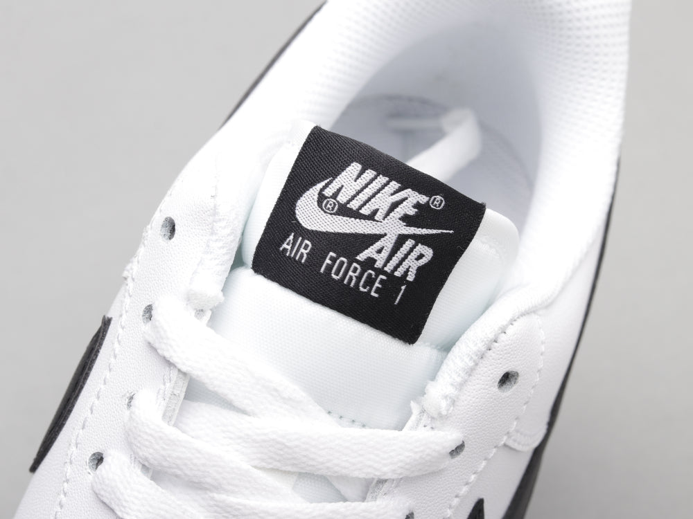 GLM - AF1 White and black low gang