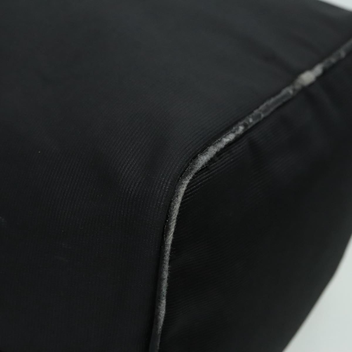 FENDI Hand Bag Nylon Black 92994