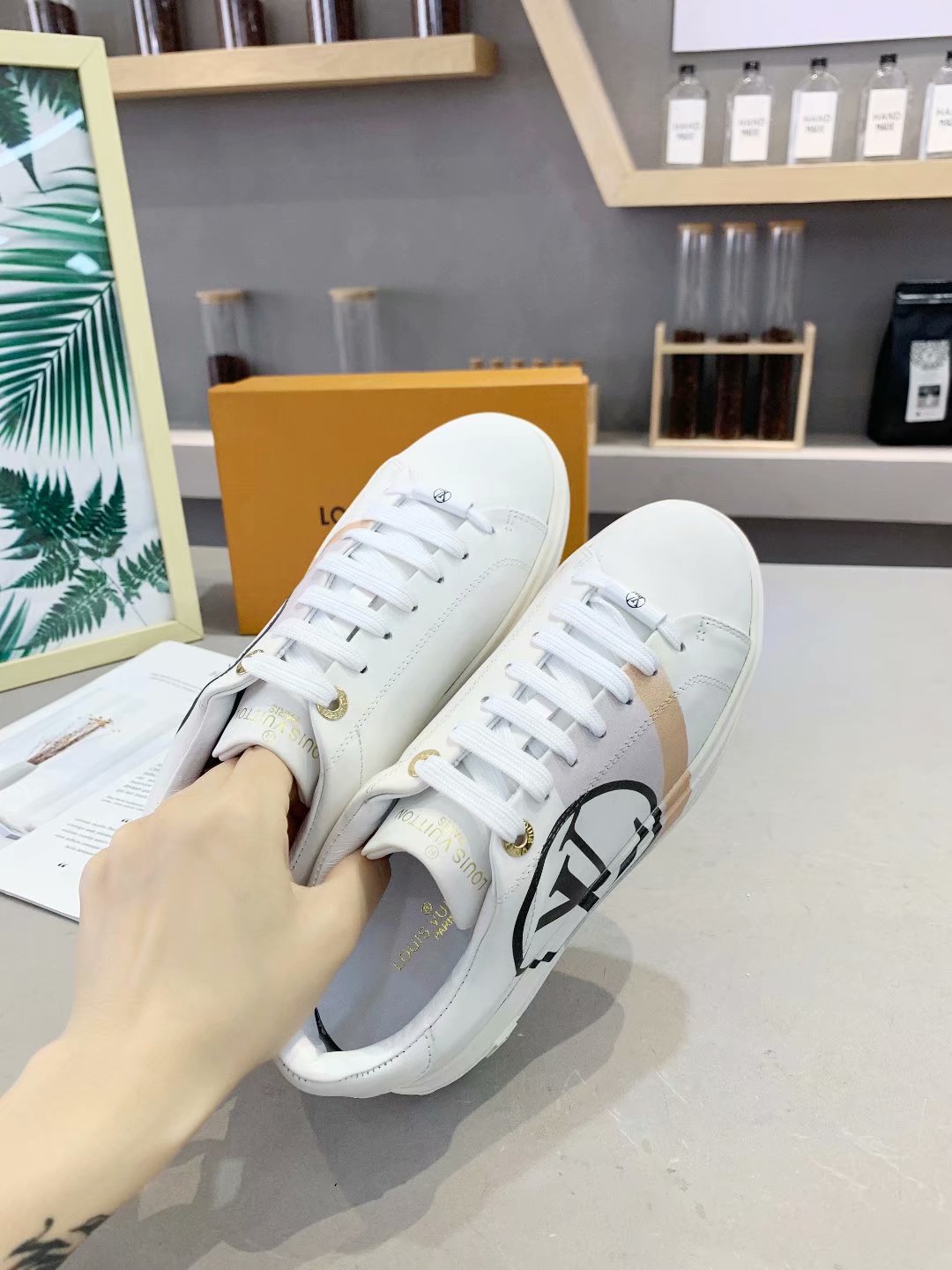 GLM - LUV Time Out Red White Sneaker