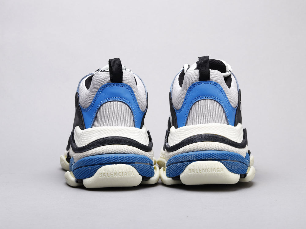 GLM - Bla Triple S Black And White Blue Sneaker