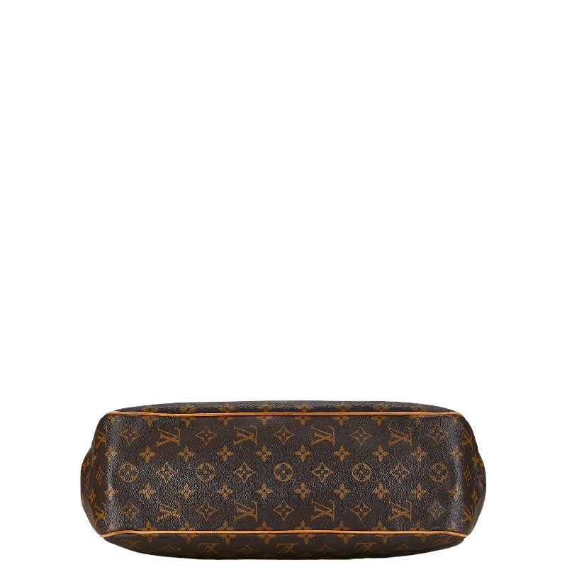 Louis Vuitton Monogram Battalion Horizontal Tote Handbag M51154 Brown PVC Leather  Louis Vuitton
