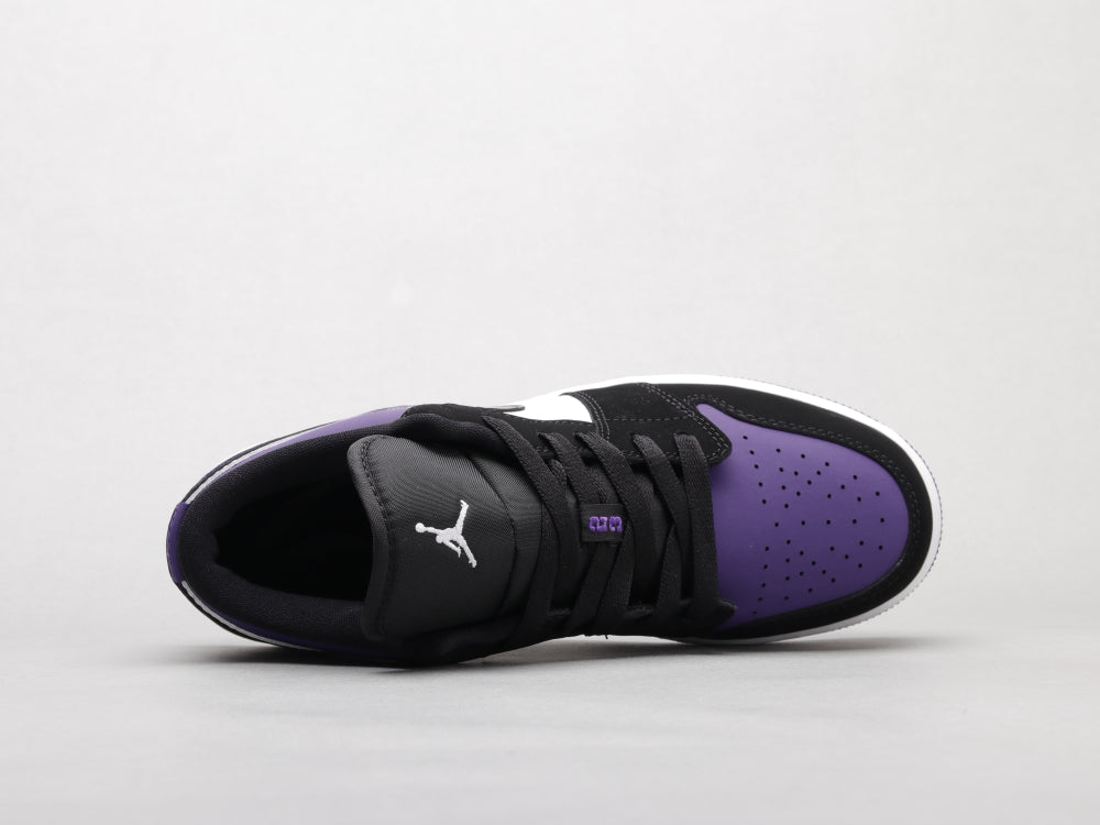 GLM - AJ1 Black and purple toes