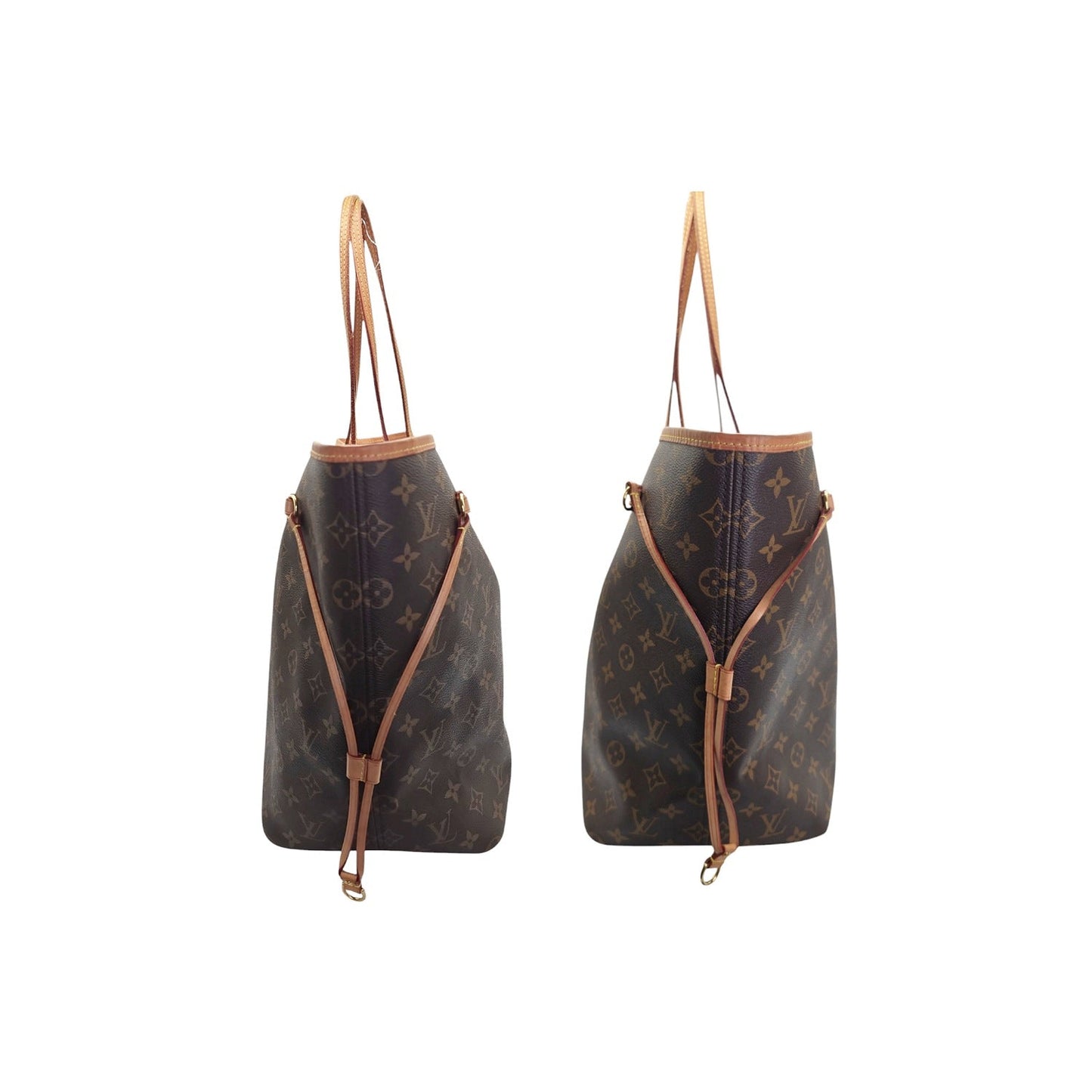 Louis Vuitton Monogram Coated Canvas Neverfull GM Tote