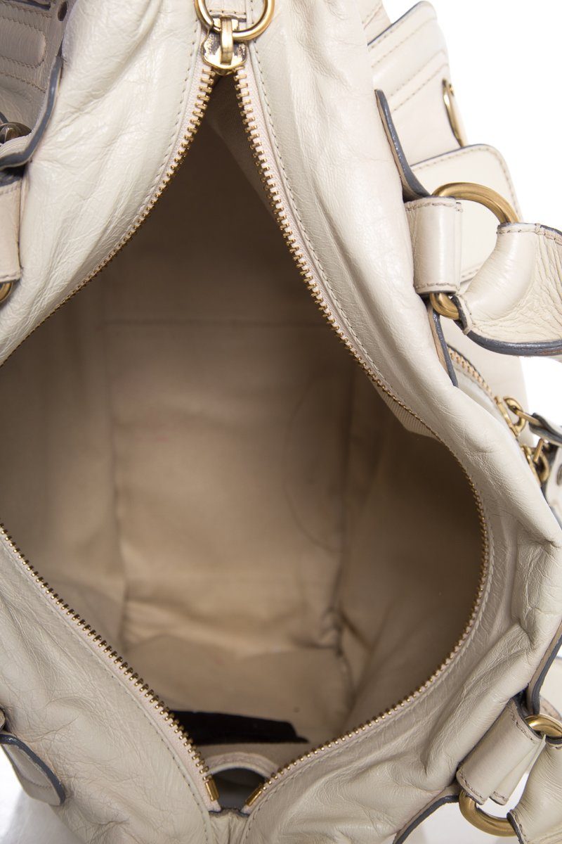 ChloÃƒÆ’Ã‚Â© Ivory Handle Bag