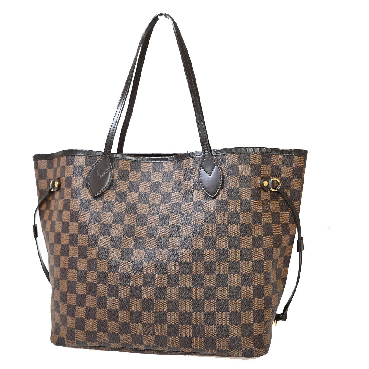 Louis Vuitton Neverfull Mm  Canvas Tote Bag ()