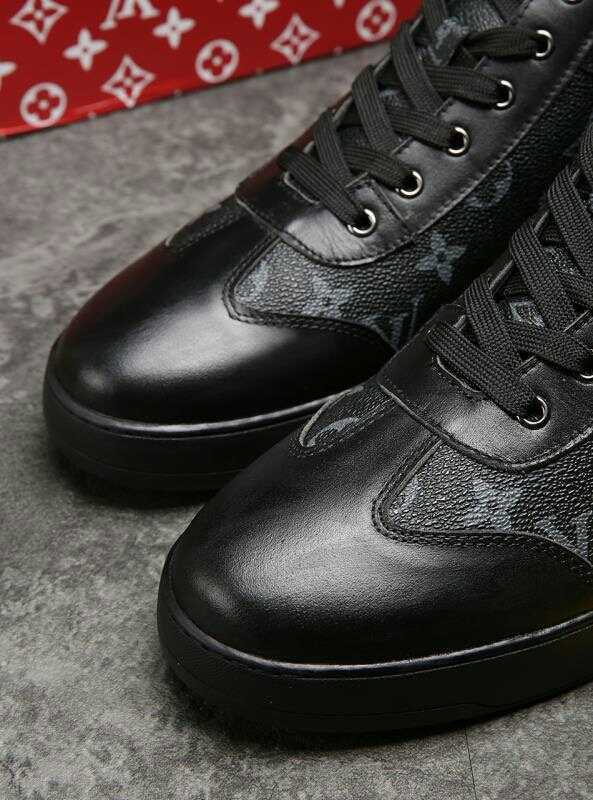 GLM - LUV HIgh Top Black Sneaker