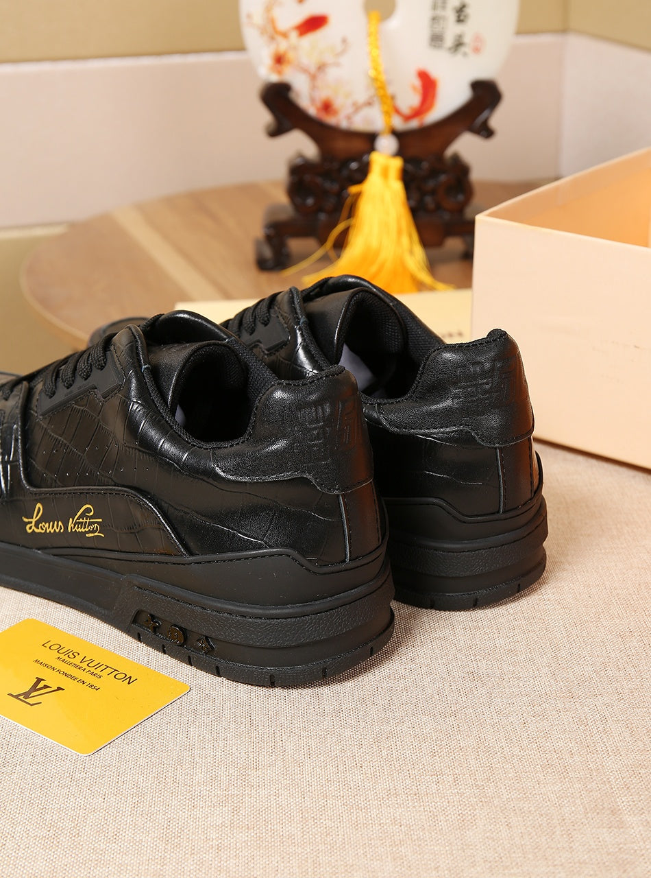 GLM - LUV Traners Vert Black Sneaker