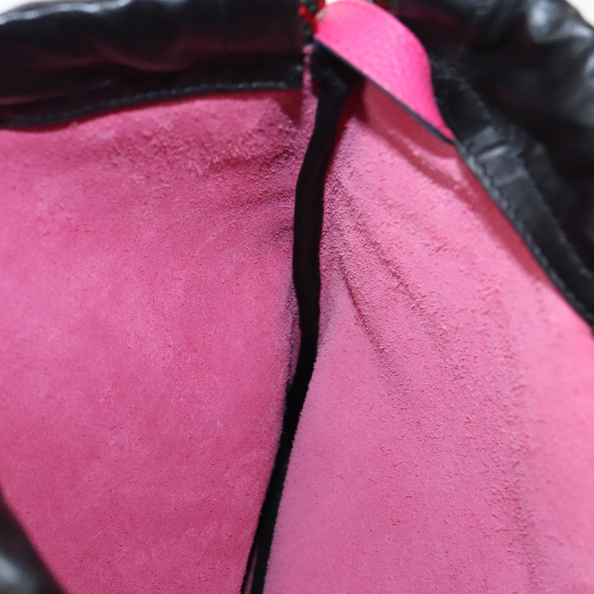 GUCCI Backpack Leather Pink 523586 95840