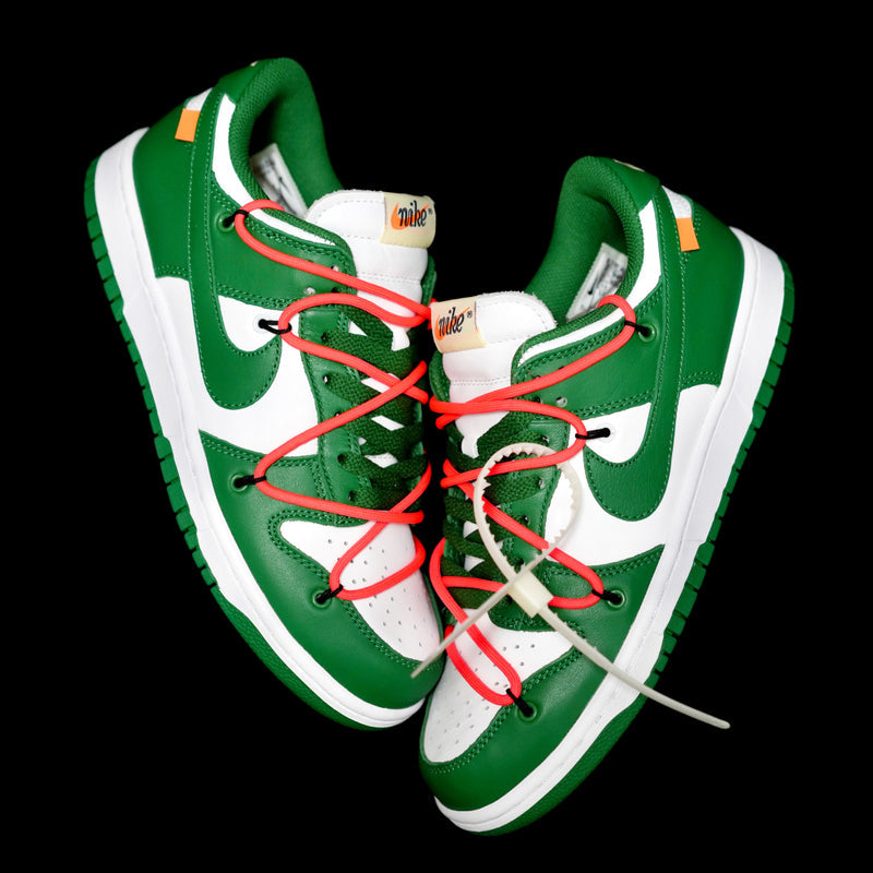 GLM - OW x Dunk Low White Green
