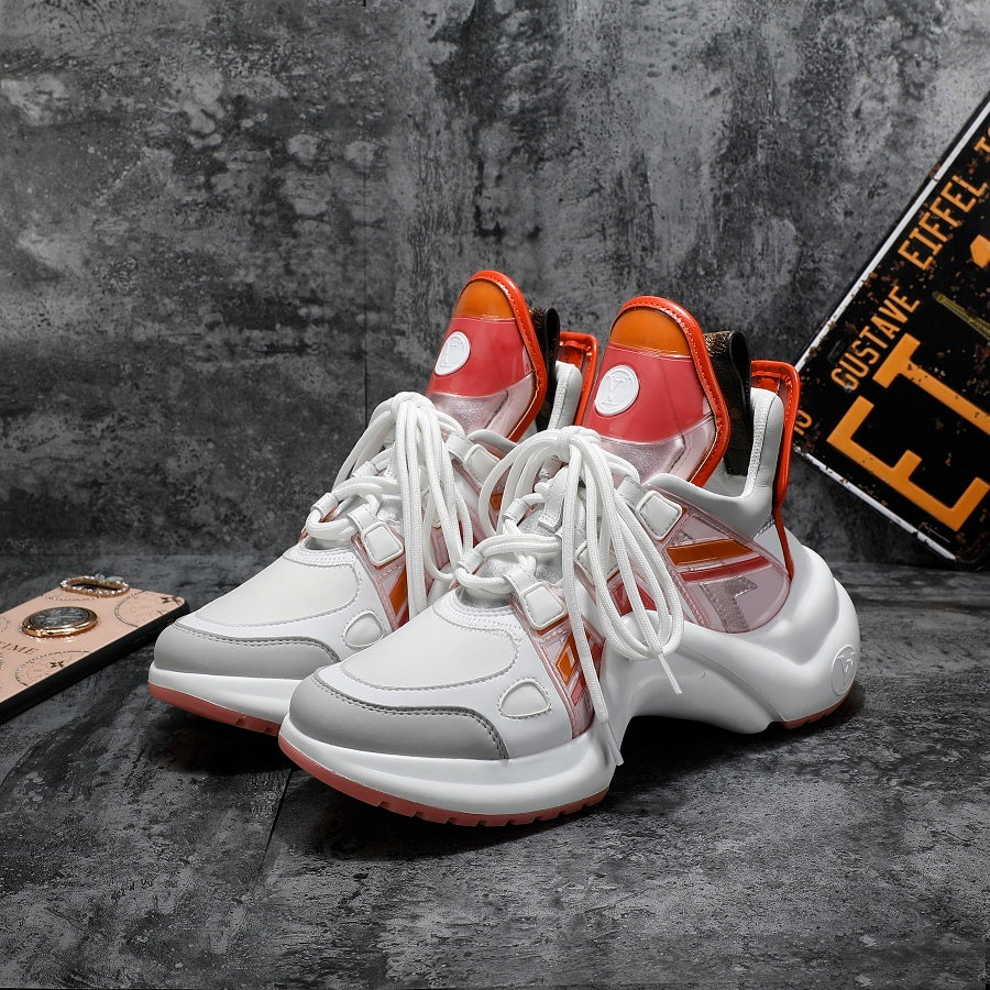 GLM - LUV Archlight White Orange Sneaker