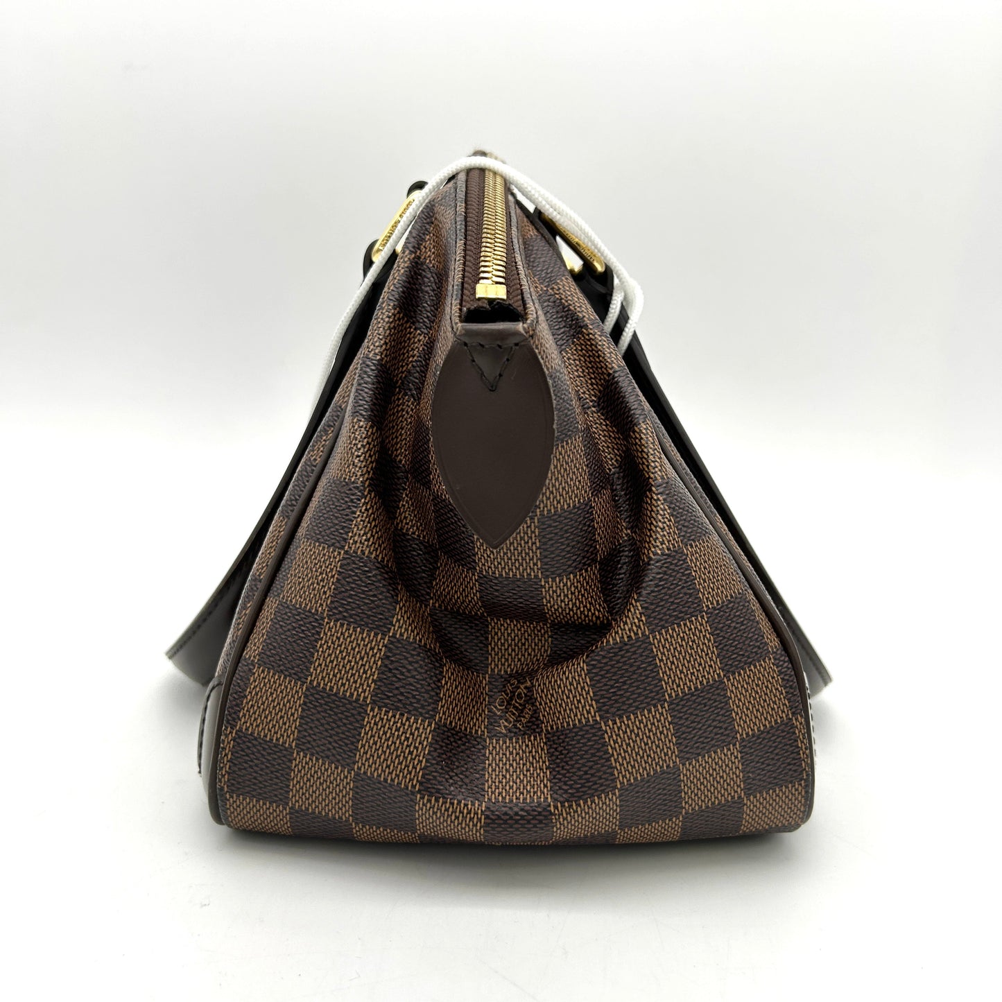 Louis Vuitton Verona PM Shoulder Bag Damie Ebene Leather Brown LA9890
