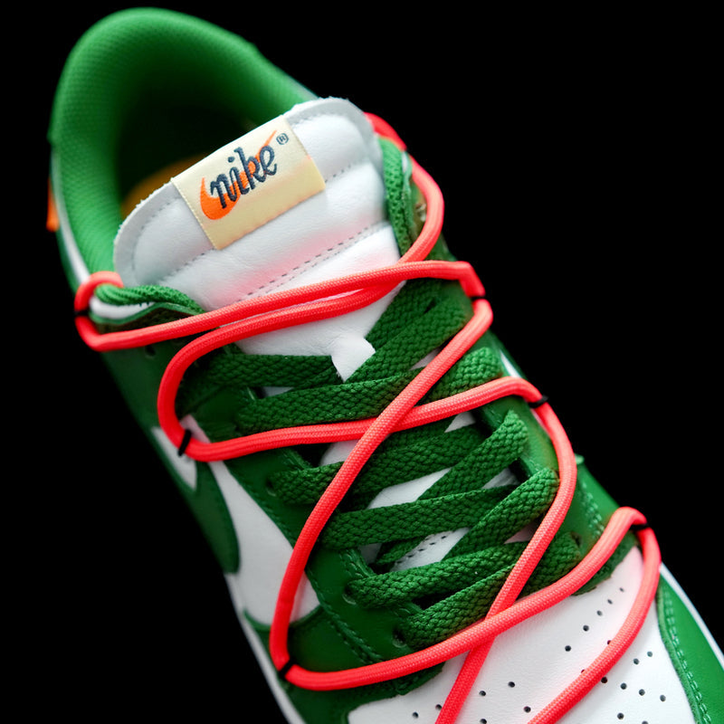 GLM - OW x Dunk Low White Green