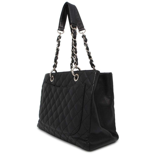 CHANEL Matelasse GSTTote Bag BlackA50995 Caviar Leather