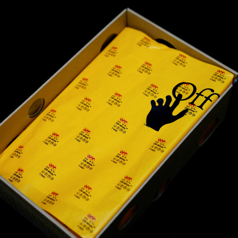GLM - OW x Dunk (NO.10) blue shoelace yellow buckle