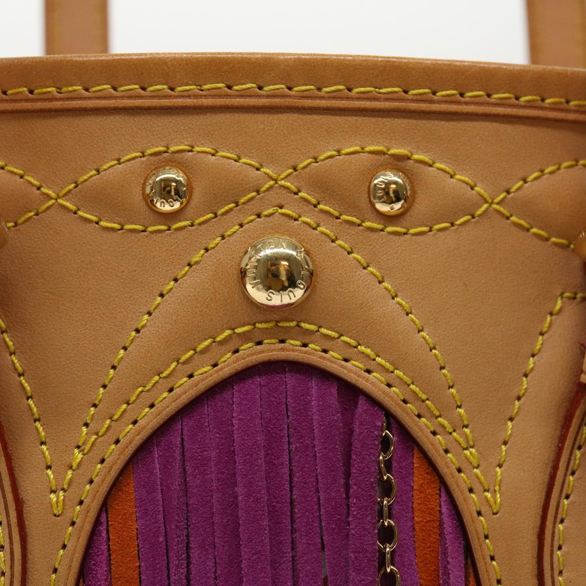 Louis Vuitton Bucket  Canvas Tote Bag ()
