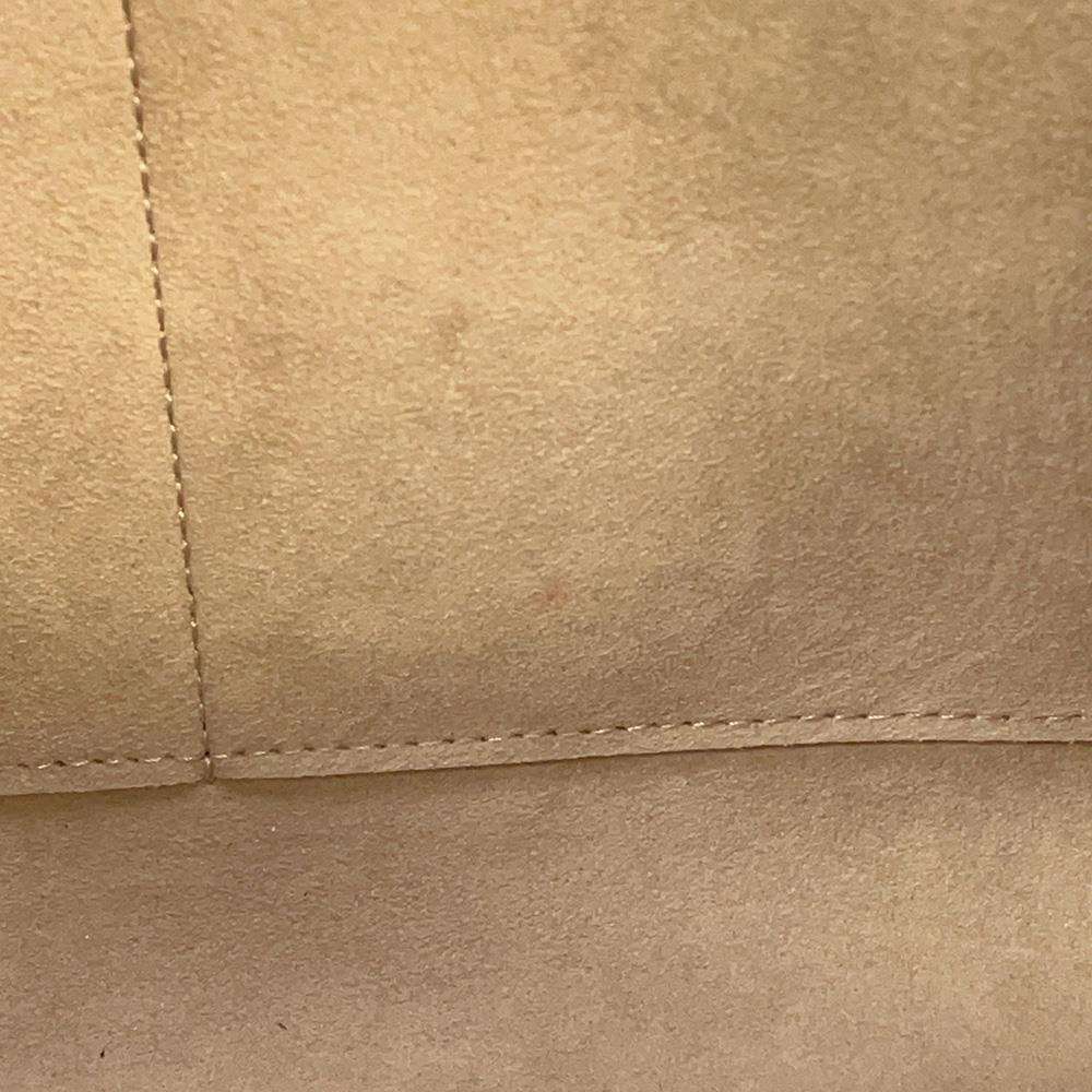 LOUIS VUITTON Onthego Tourterelle/Claim M45494 Monogram Empreinte Leather Size MM