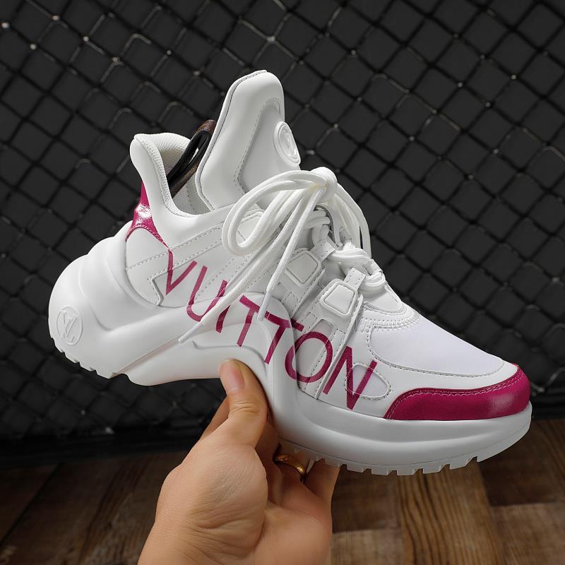 GLM - LUV Archlight White Pink Sneaker