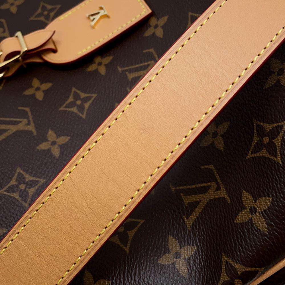LOUIS VUITTON Odeon NM Brown M45355 Monogram Size MM