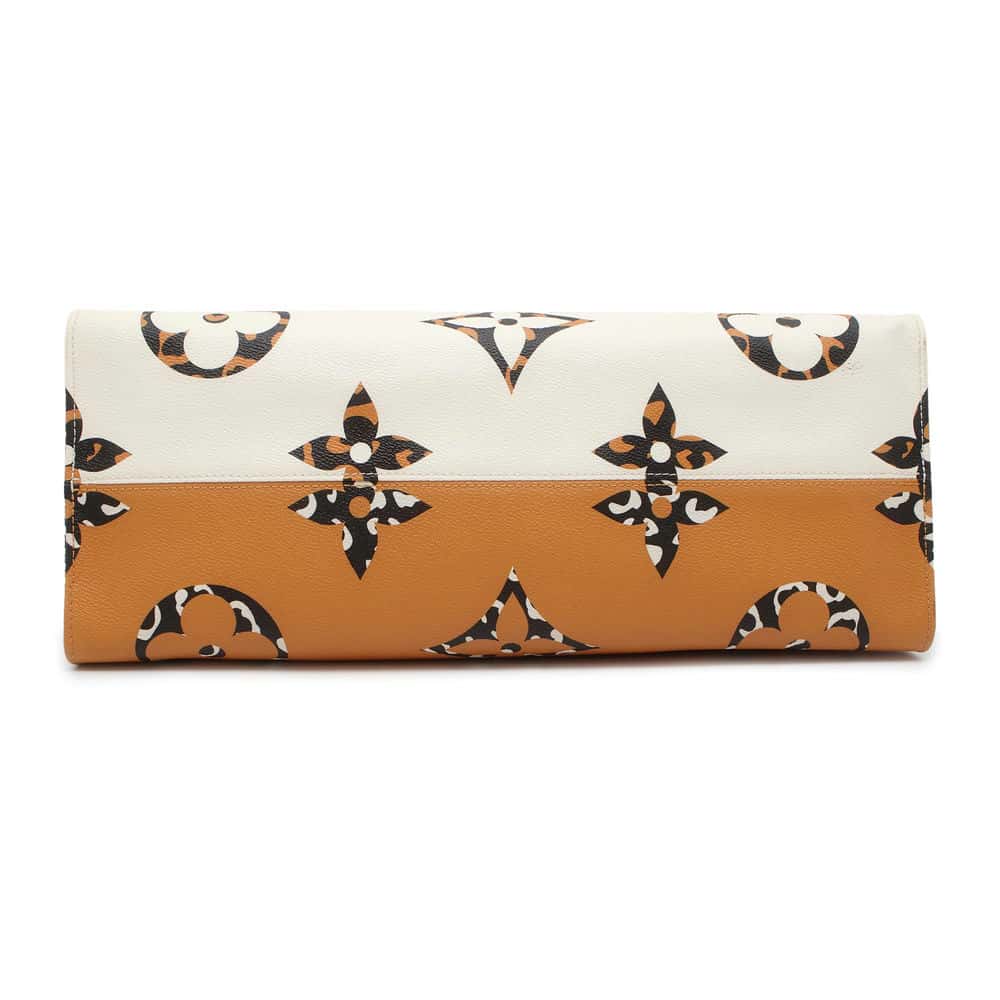 LOUIS VUITTON Onthego Ivoire M44675 Monogram / Jungle Size GM
