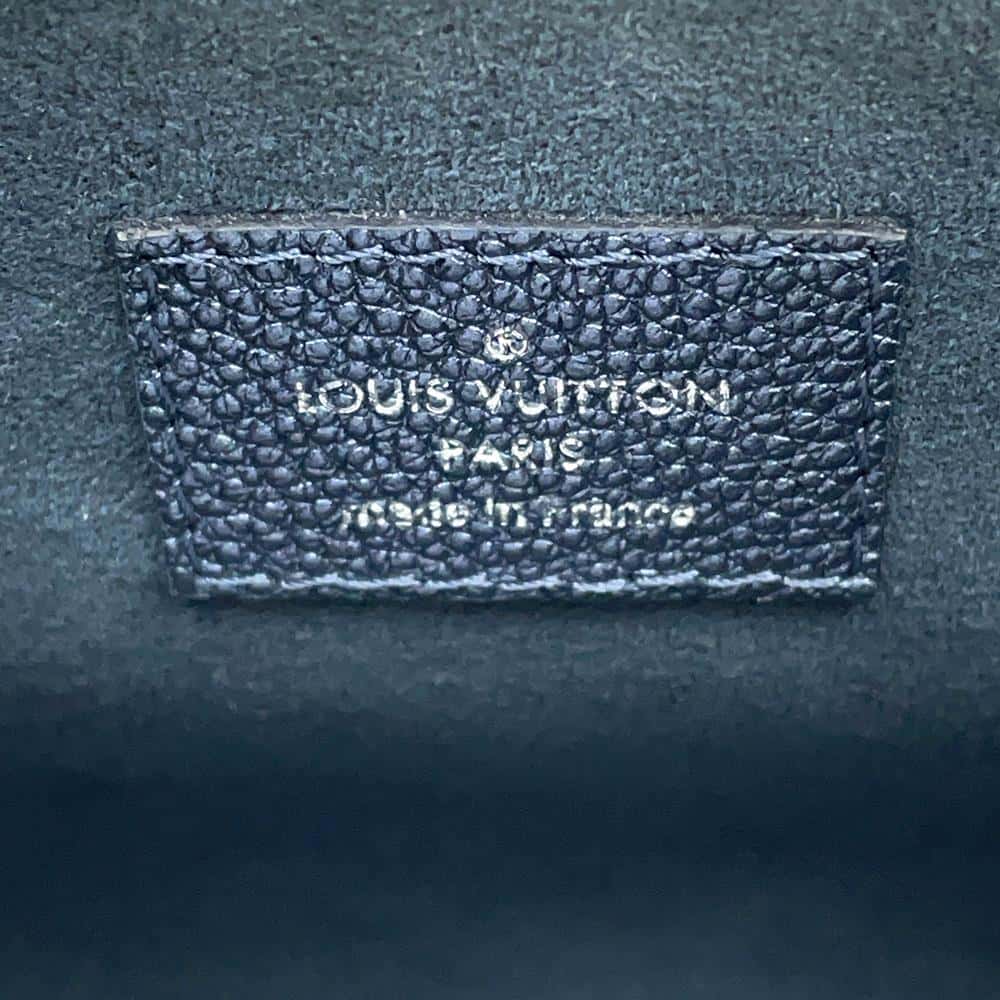 LOUIS VUITTON Onthego Navy Blue M58956 Monogram Empreinte Leather Grain Leather Size PM