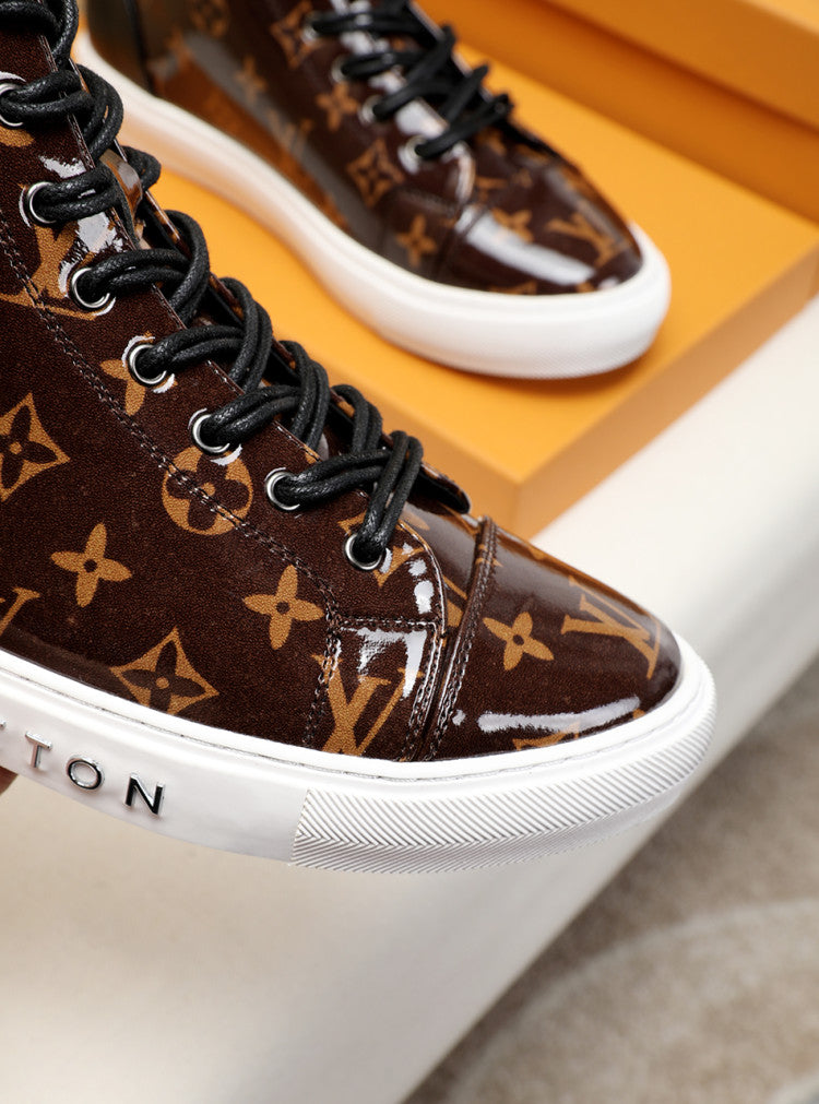 GLM - LUV Stellar Trainer Boot Brown Sneaker