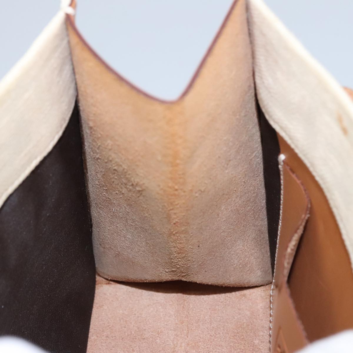 FENDI Zucca Canvas Tote Bag White 98220