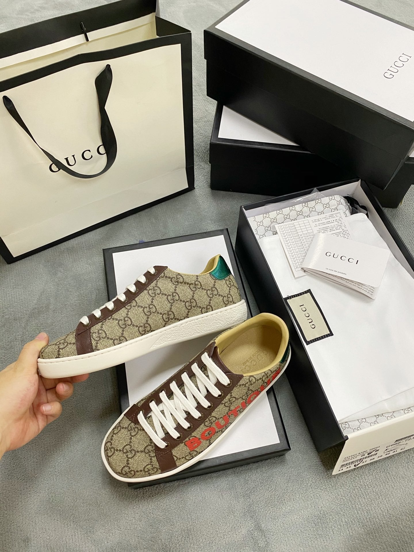 GLM-GCI Ace logo BOUTIQUES neaker 071