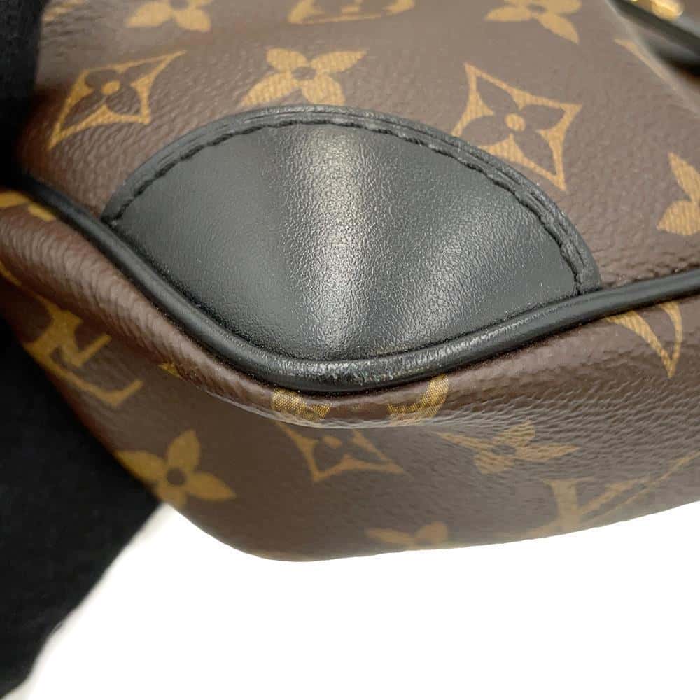 LOUIS VUITTON Odeon NM Noir M45353 Monogram Size PM