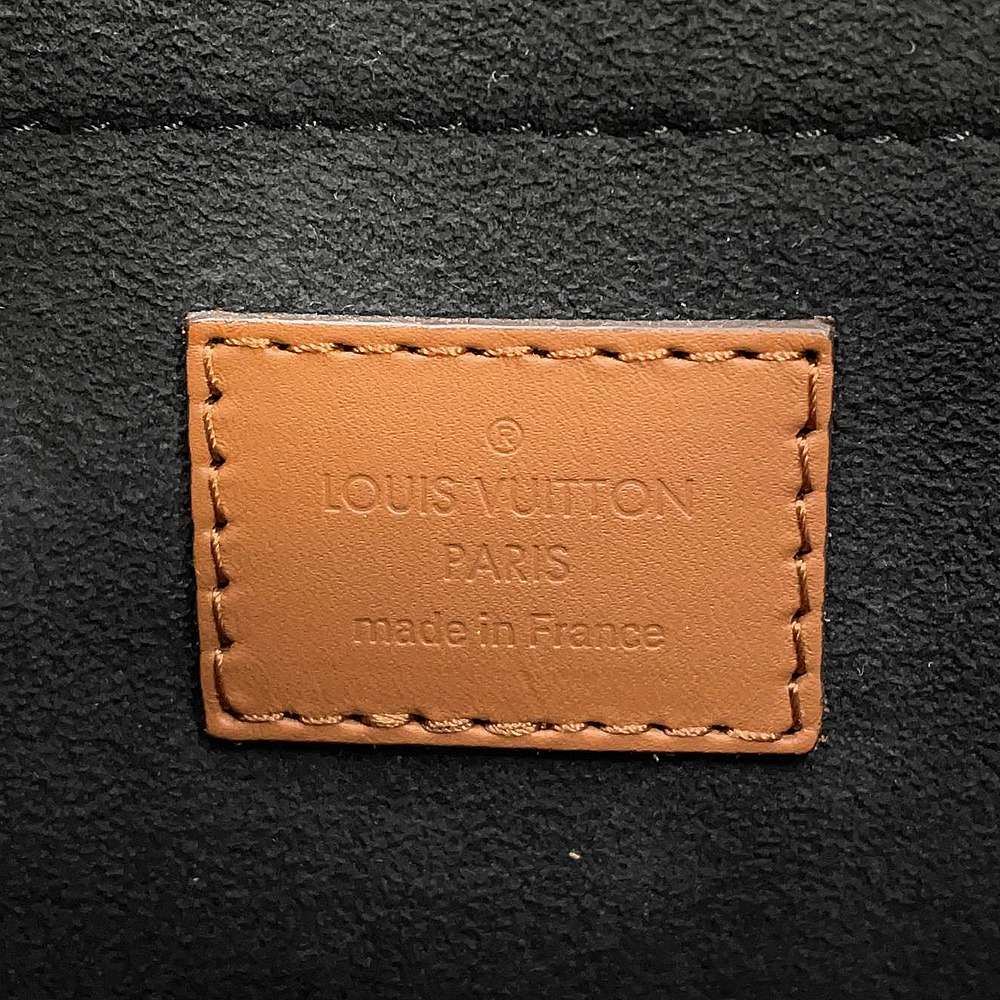 LOUIS VUITTON Dauphineãƒ»Backpack Noir M45142 Monogram Monogram Reverse Canvas