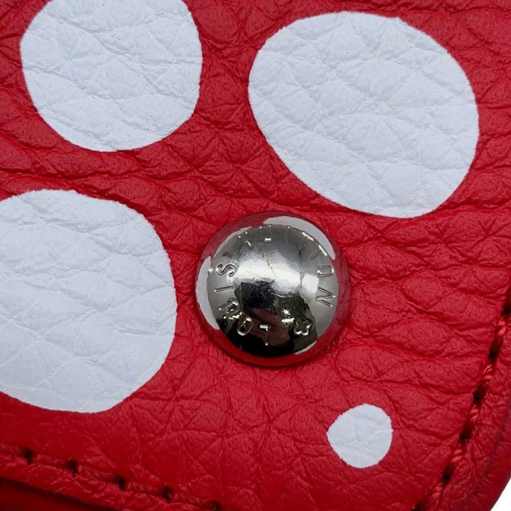 LOUIS VUITTON LV Ã— YK Capucines Red M21692 Calf Leather Infinity Dot Size MINI
