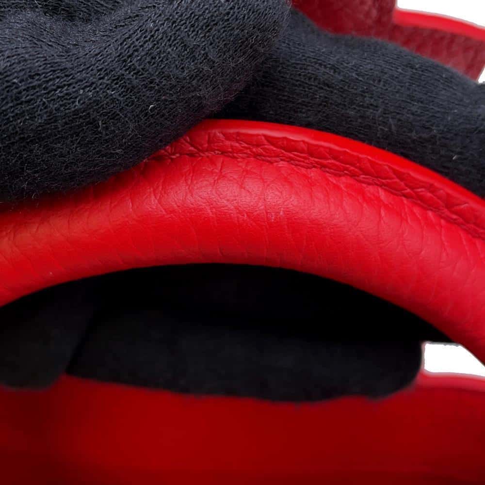 LOUIS VUITTON LV Ã— YK Capucines Red M21692 Calf Leather Infinity Dot Size MINI