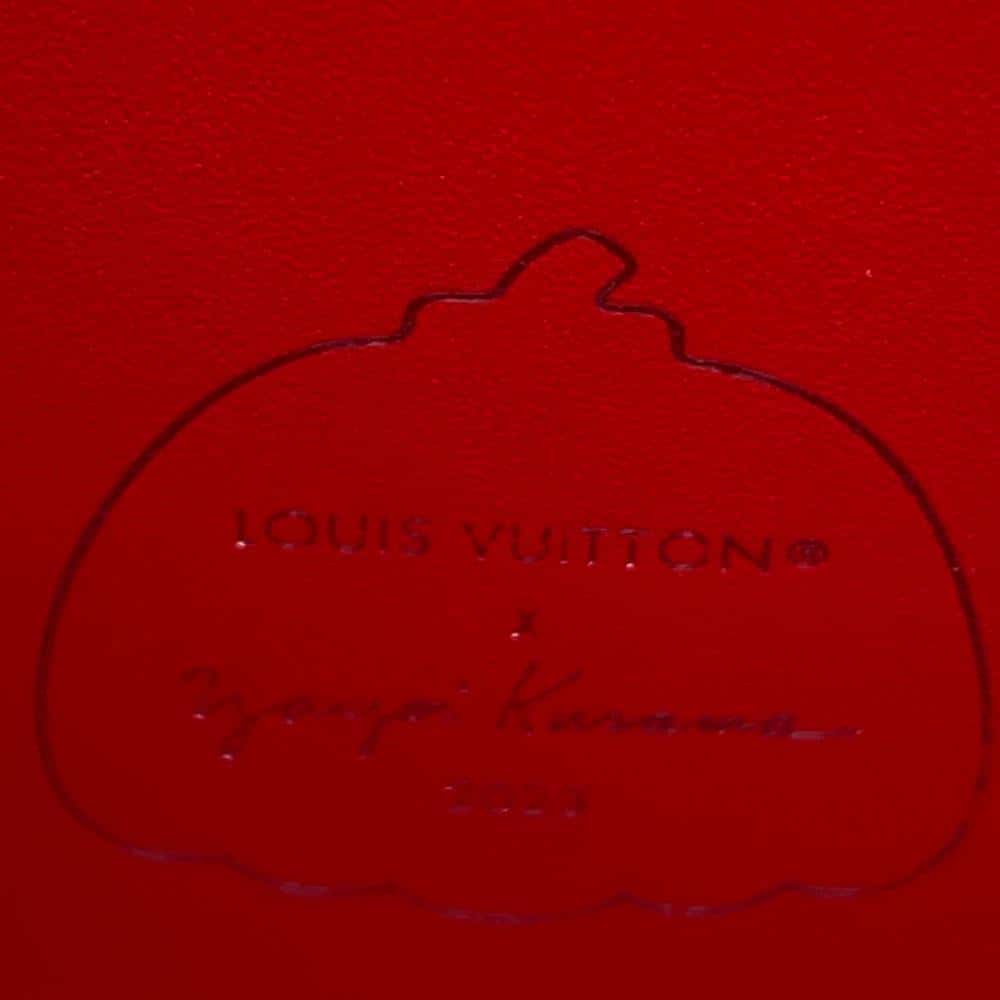 LOUIS VUITTON LV Ã— YK Capucines Red M21692 Calf Leather Infinity Dot Size MINI