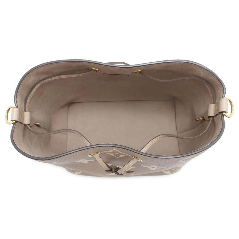 LOUIS VUITTON Neonoe Tourterelle/Claim M45555 Monogram Empreinte Leather Size MM