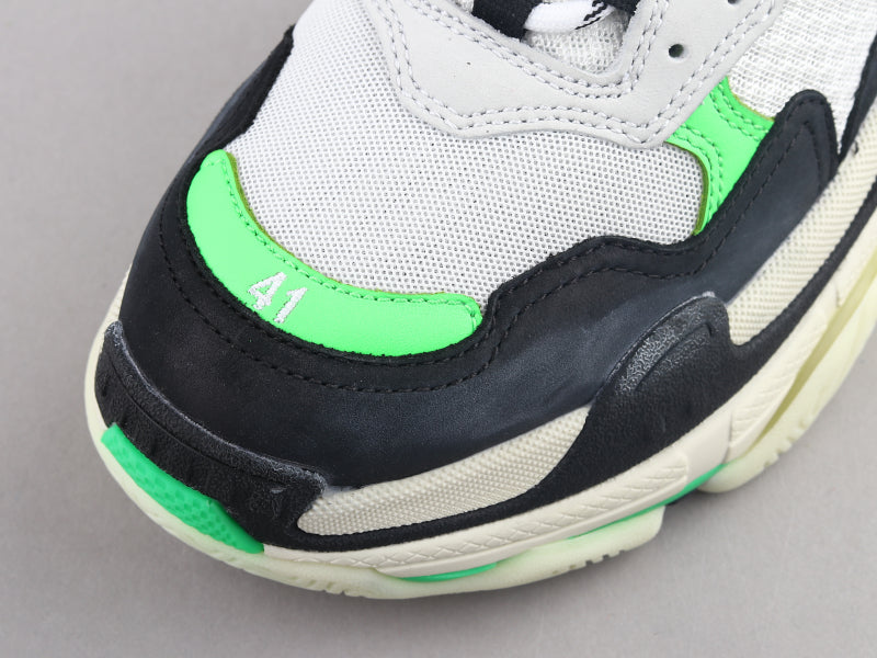 GLM - Bla Triple S Black Green Sneaker