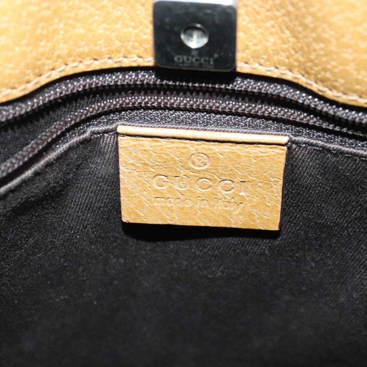GUCCI GG Canvas Shoulder Bag Pink Beige 113012 99144