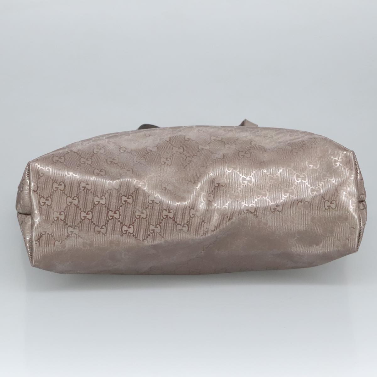 GUCCI GG Canvas Shoulder Bag Gray 327787 99346