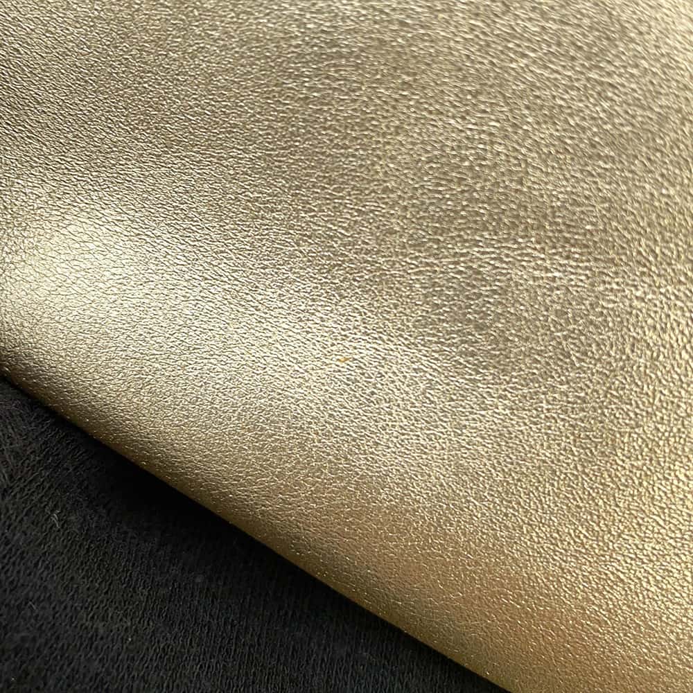 CHANEL CHANEL 22 Handbag GoldAS3261 Metallic Calf LeatherLeather Size Small