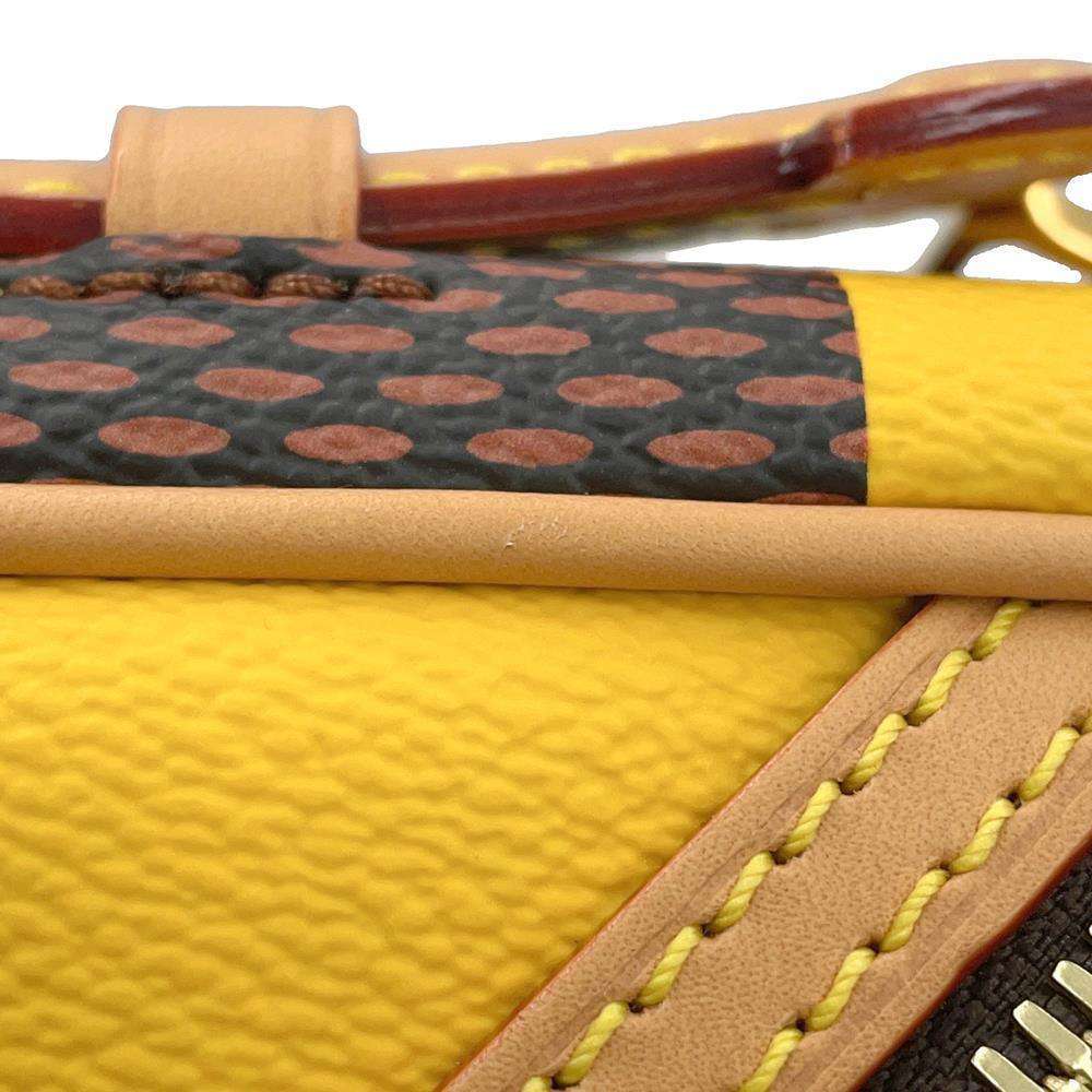 LOUIS VUITTON Chess Messenger JauneMatt N40562 Damierãƒ»Pop