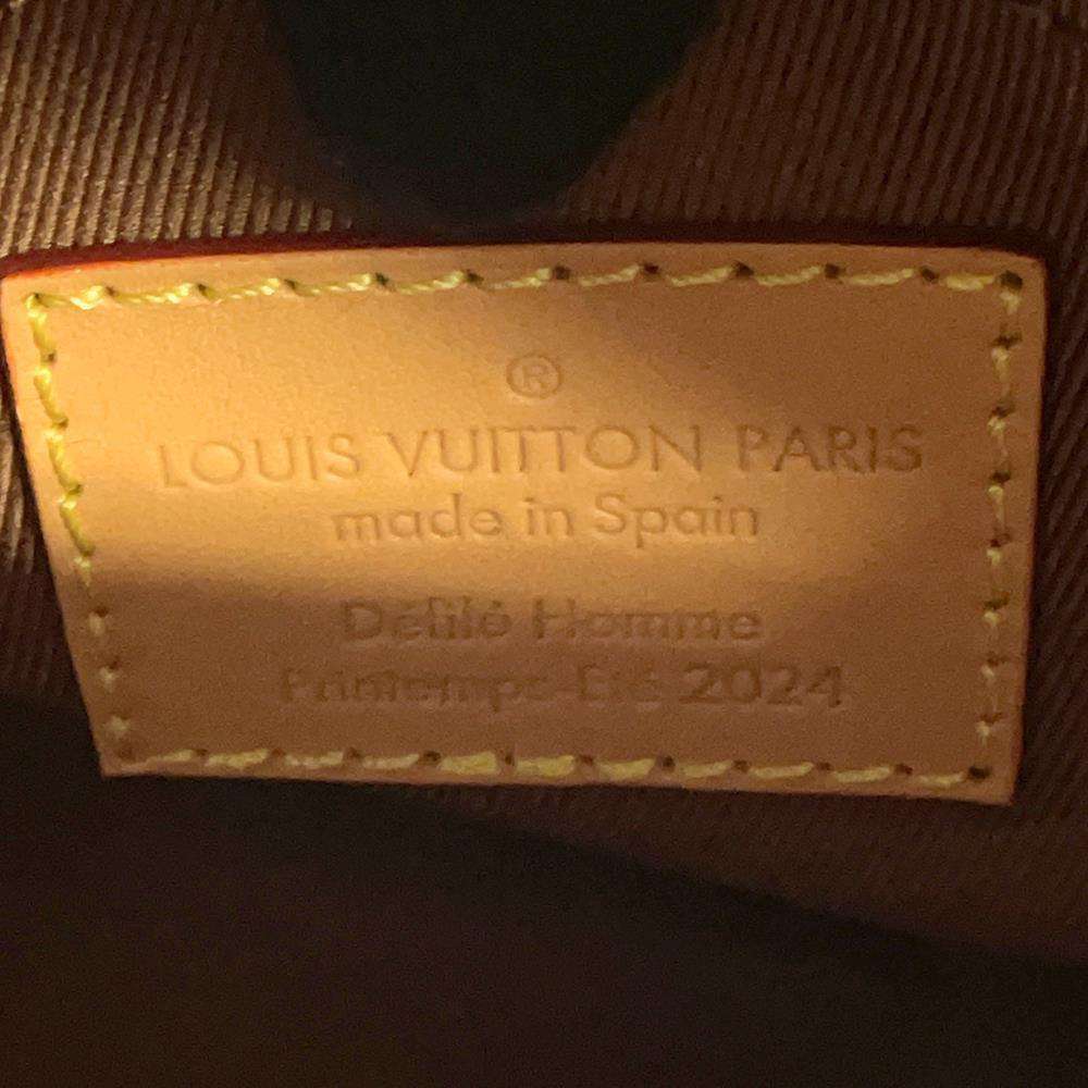 LOUIS VUITTON Chess Messenger JauneMatt N40562 Damierãƒ»Pop