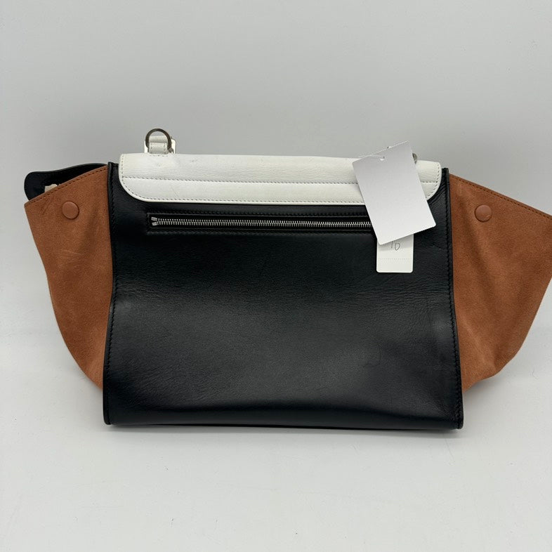 Celine Tricolor Leather Shoulder Bag Medium