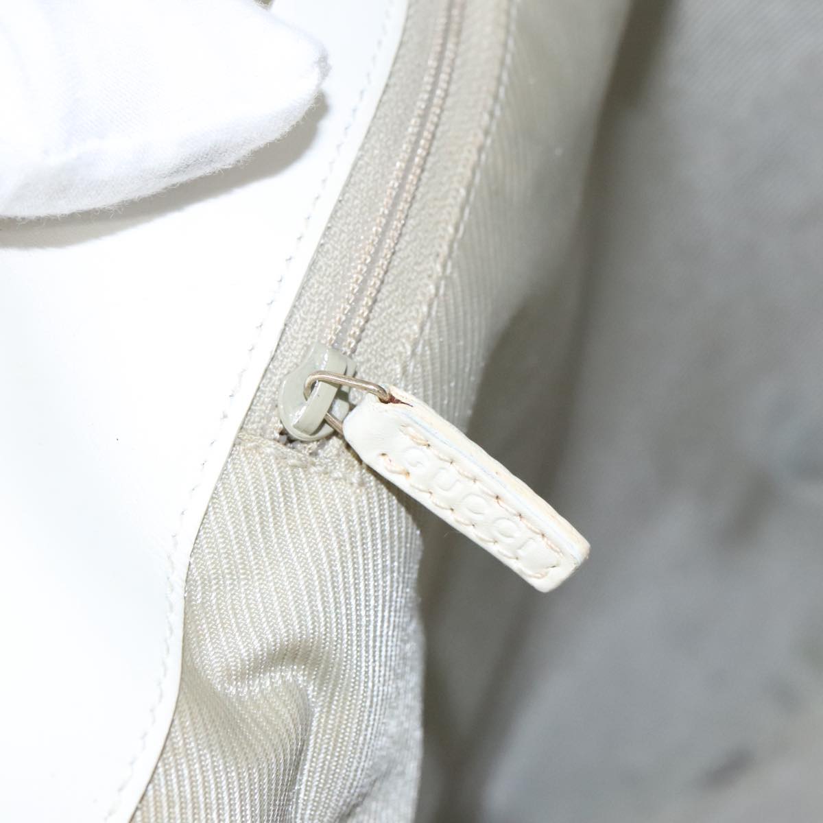 GUCCI GG Canvas Tote Bag Light Blue Gold 002 1098 99662