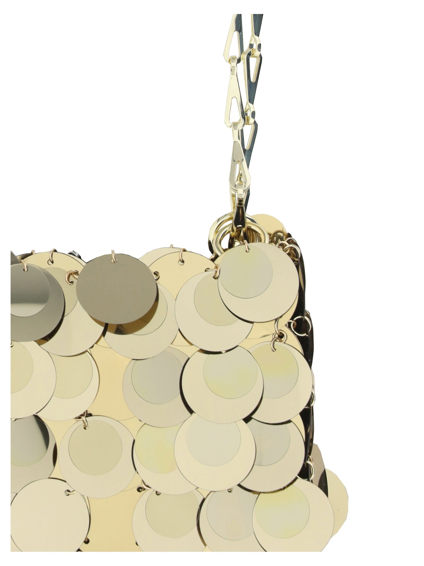 Rabanne Women Sparkle Nano Shoulder Bag