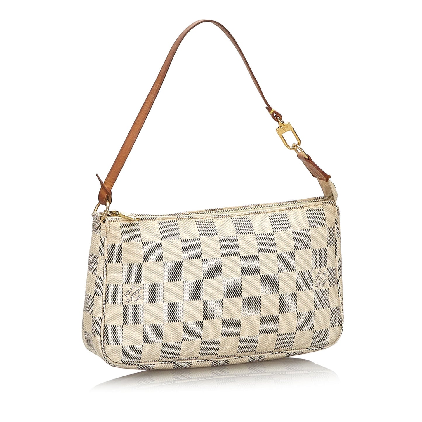 Louis Vuitto Pochette Accessoires Damier Azur Canvas Bag