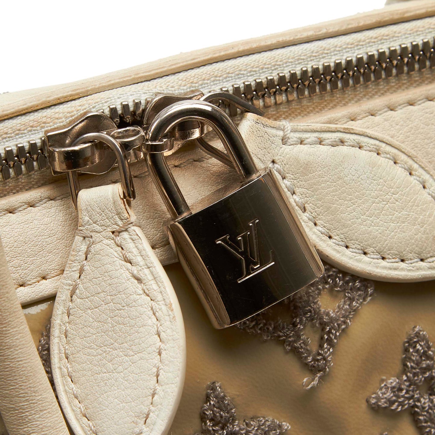 Louis Vuitto Monogram Bouclettes Speedy Round Bag