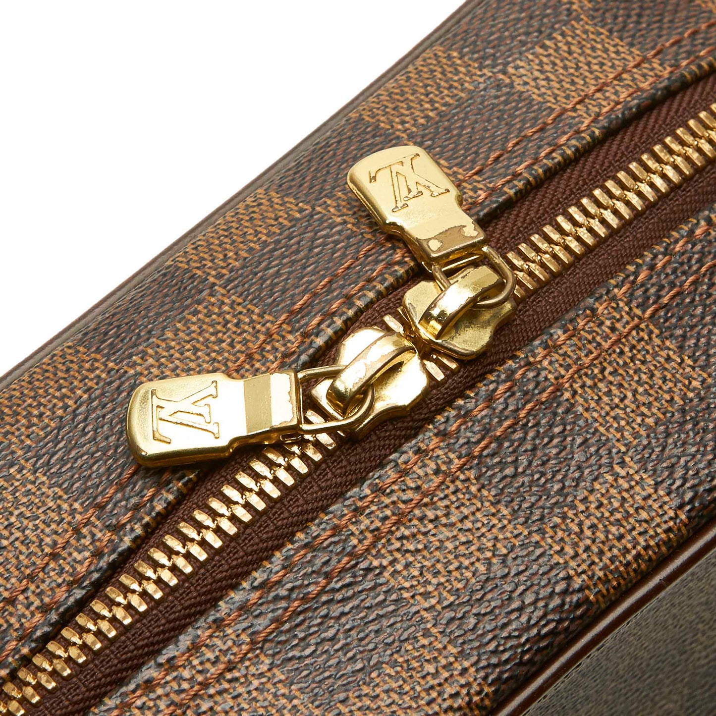 Louis Vuitto Olav PM Damier Ebene Canvas Messenger Bag